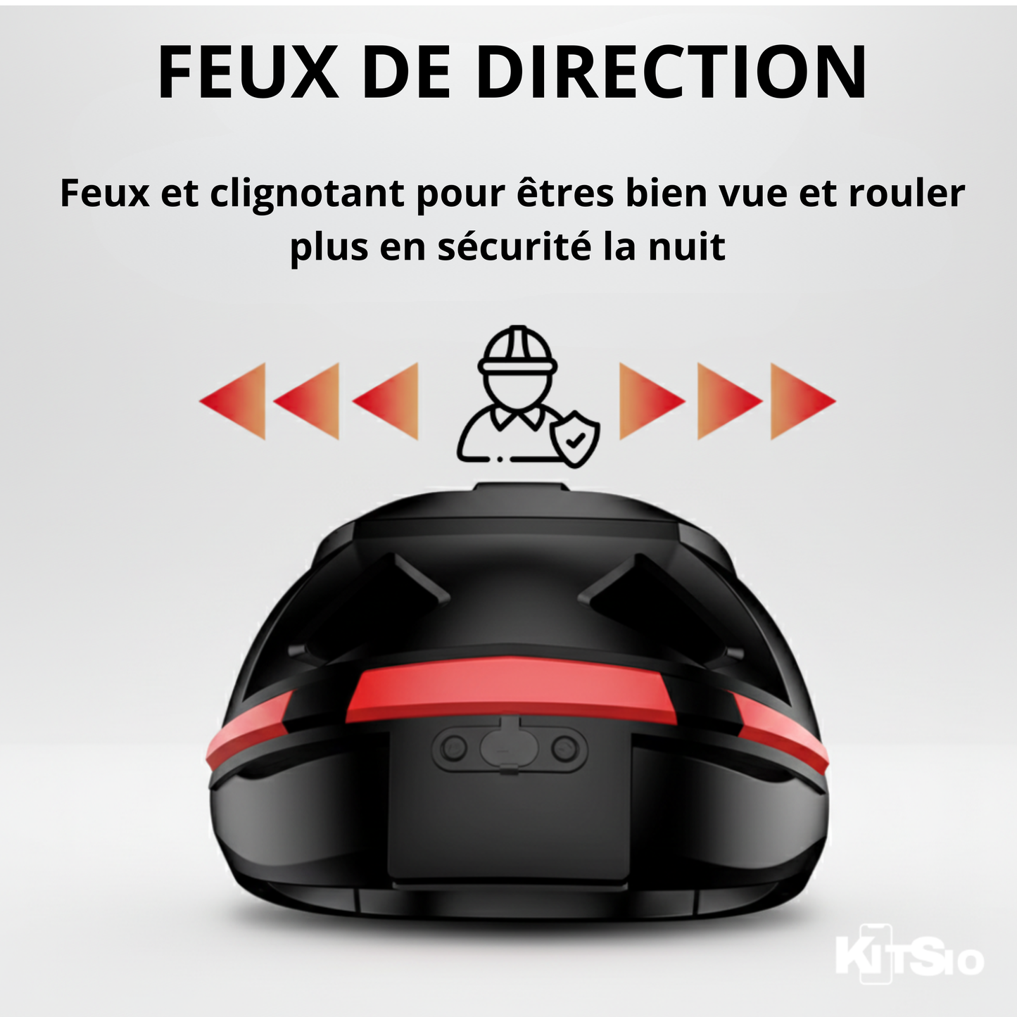 Casque de vélo Led Bluetooth