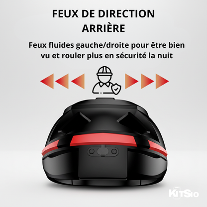 Casque de vélo Led Bluetooth