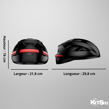 Casque de vélo Led Bluetooth